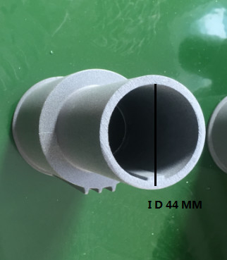 60mm 50mm Street Light Adapter Backet Die Casting Aluminum Arm