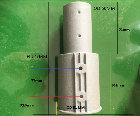 60mm 50mmの街灯のアダプターBacketはアルミニウム腕をダイ カスト