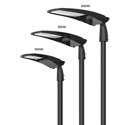 耐久性のあるLEDストリートライトハウジング -40C- 50C CRI 80 パワーファクター 0.95 すべての天候条件
