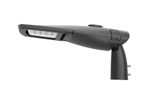 150 Lm/w 効率 アルミニウム LED ストリートライト YASL-14シリーズ 3 サイズ 18000 ルメン 4000K グレーまたはブラック 仕上げ YASL-14-40/80/120