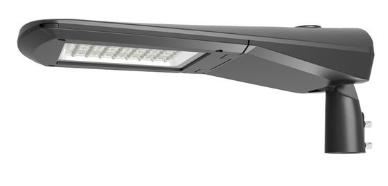 ディムイブル 120lm/W 3000k Ra80 IK08 ダイ・カスティング アルミニウム LED ストリートライト IP66 メインロード用 黒色