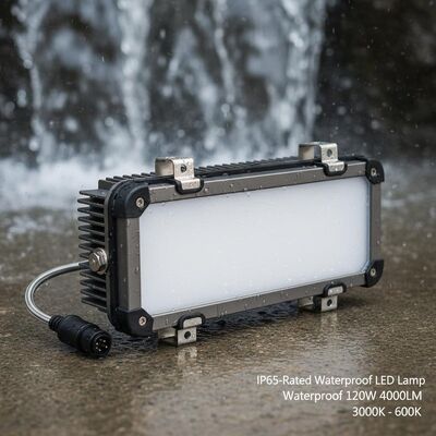 IP65級防水LEDランプ 防水120W 4000LM 高照明力ランプ 3000K - 6000K