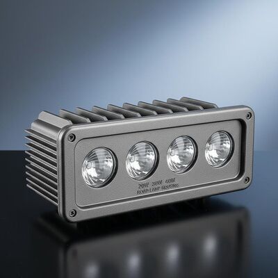 20W,30W,40Wの道路ランプのための 4つのレンズ付きの工業用ダイ・カスティングハウジング