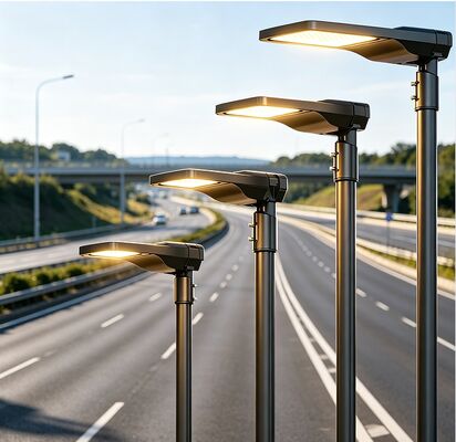 130lm/W 6500K 屋外 LEDストリートライト 30W 50W 80W 100W 120W 150W 200W 250W IP66 IK09 5年保証